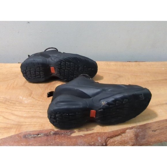 Harley-Davidson Sz9 USA 7 UK Black Lifestyle Sneakers Shoes Lace Up - Picture 5 of 7